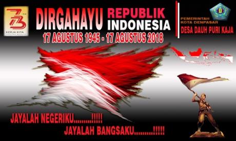 DIRGAHAYU REPUBLIK INDONESIA KE 73 TAHUN